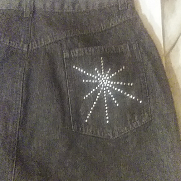 Jeanology mini skirt black 10 - Picture 5 of 5